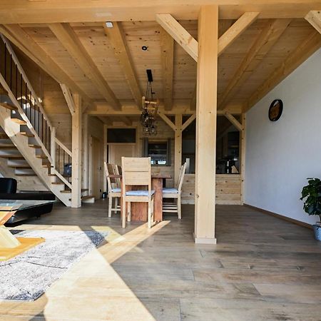 Holzwies Chalets Unterneukirchen Esterno foto
