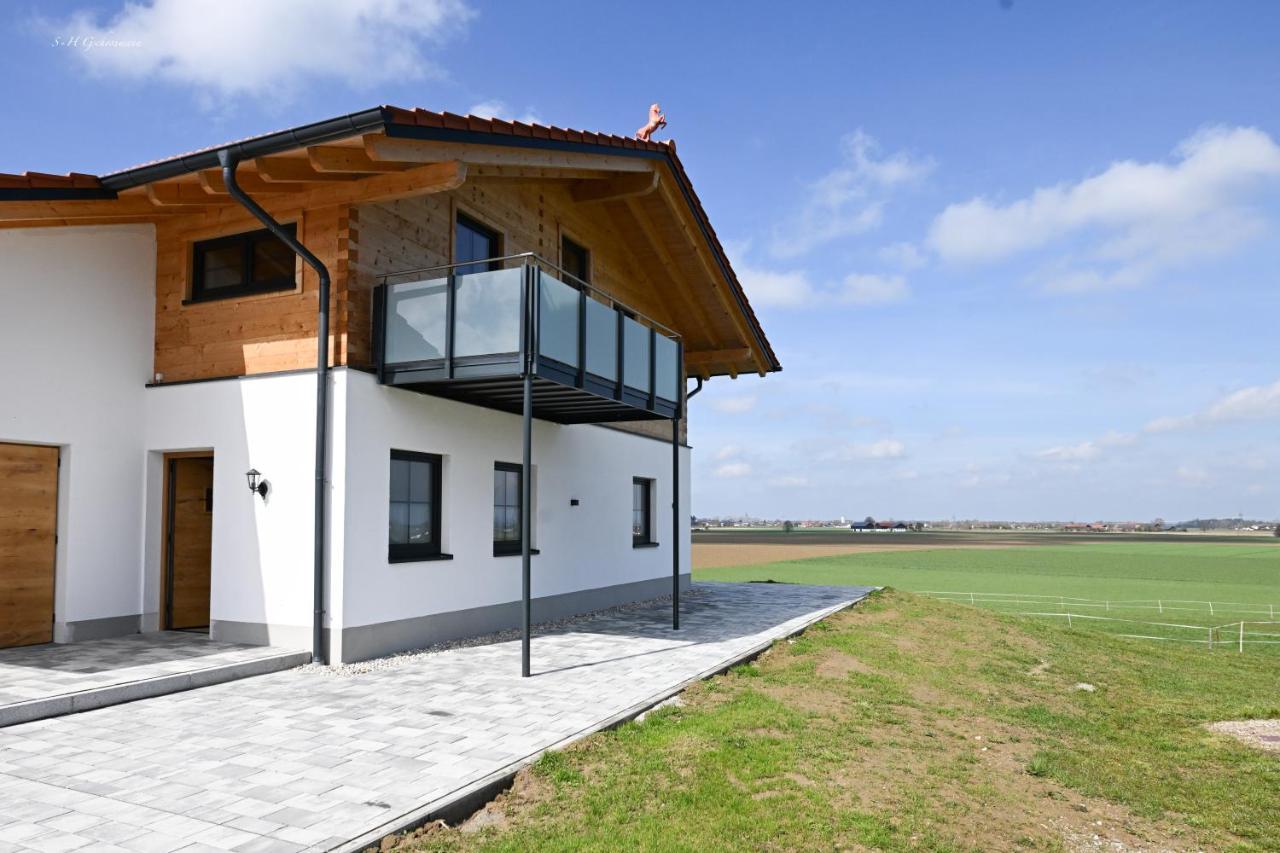 Holzwies Chalets Unterneukirchen Esterno foto